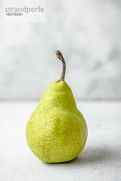 Fresh pear kept on table