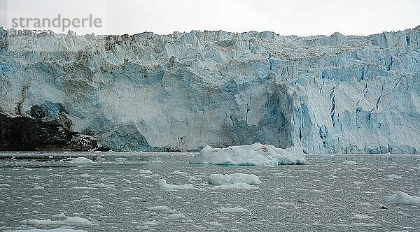 Gletscher Eqip Sermia an der Diskobucht  Grönland  Dänemark  Nordamerika