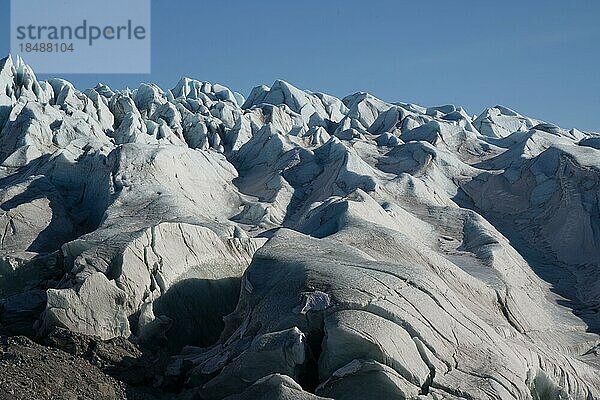 Zeitiges Frühjahr am Russell-Gletscher nordöstlich von Kangerlussuaq  Grönland  Dänemark  Nordamerika