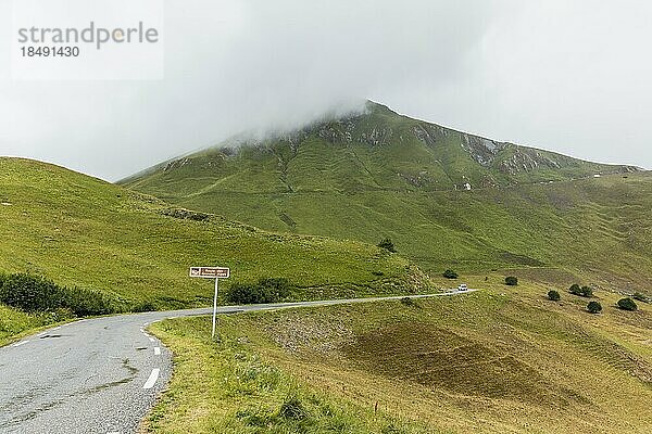 Col du Lautaret  Gebirgspass in den Französischen Alpen  Le Bourg-dOisans  Département Hautes-Alpes  Frankreich  Europa