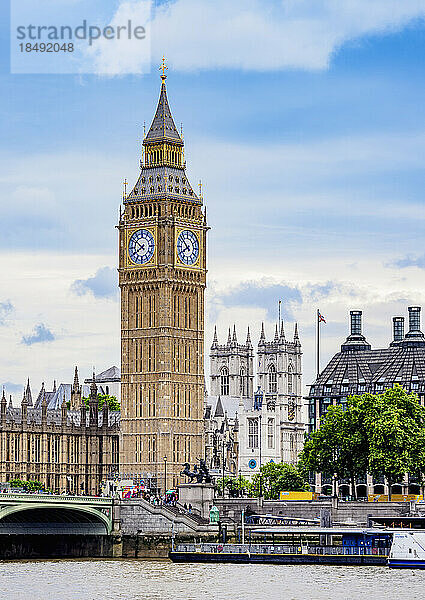 Big Ben  London  England  Vereinigtes Königreich  Europa