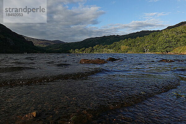 Nant Gwynant  Snowdonia National Park  Nordwales  Vereinigtes Königreich  Europa