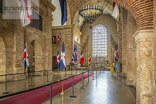 Innenansicht des Pantheons des Vaterlandes  UNESCO-Weltkulturerbe  Santo Domingo  Dominikanische Republik  Westindien  Karibik  Mittelamerika