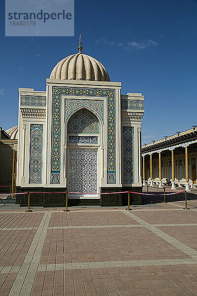 Hazrat-Khizr-Moschee-Komplex  ursprünglich aus dem 8. Jahrhundert  UNESCO-Weltkulturerbe  Samarkand  Usbekistan  Zentralasien  Asien