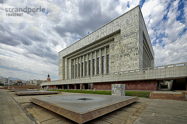 Staatliches Historisches Museum  Ala-Too-Platz  Bischkek  Kirgisistan  Zentralasien  Asien