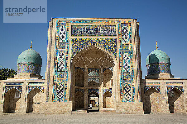 Madrasah Barakhon  Hazrati Imam Complex  Taschkent  Usbekistan  Zentralasien  Asien