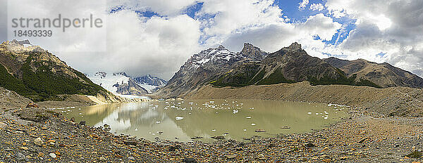 Laguna Torre  Nationalpark Los Glaciares  UNESCO-Weltkulturerbe  El Chalten  Patagonien  Argentinien  Südamerika