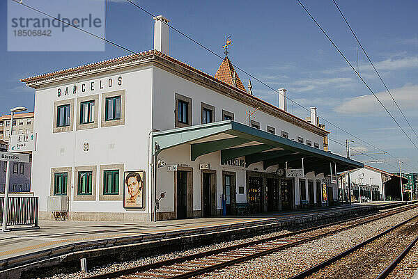 Bahnhof Barcelos Portugal