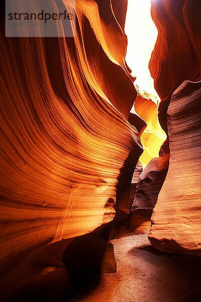 Antelope Canyon Silhouetten in Page Arizona