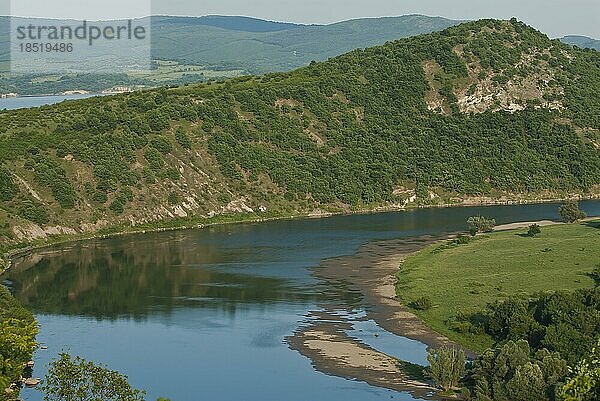 Arda-Fluss  Nationalpark Kovan Kaja bei Madzarovo  Ost-Rodopen  Bulgarien  Europa