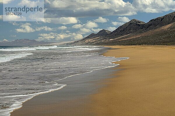 Cofete Beach  Halbinsel von Jandia  Fuerteventura  Kanarische Inseln  Spanien  Jandia  Fuerteventura  Kanarische Inseln  Spanien  Europa