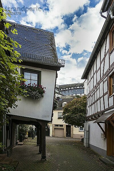 Historische Altstadt  Diez  Rheinland-Pfalz  Deutschland  Europa