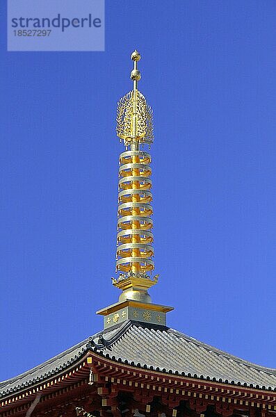 Takahata Fudo Tempel fünfstöckige Pagode Tokio Japan