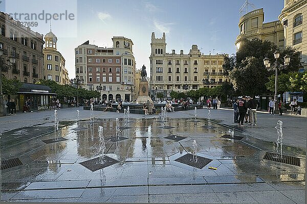 Plaza de las Tendillas  Cordoba  Andalusien  Spanien  Europa