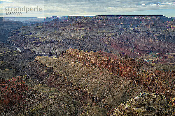 Vereinigte Staaten  Arizona  Grand-Canyon-Nationalpark  Südrand  Felsformationen
