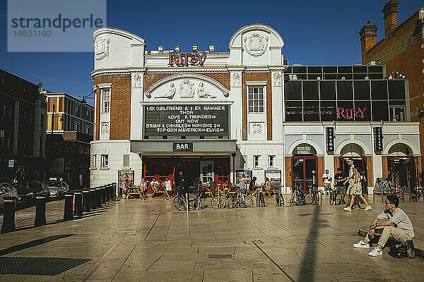 Kino in Brixton  London  UK; London  England