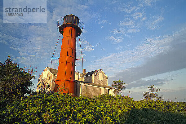 Leuchtturm auf Monomoy Island  Cape Cod  Massachusetts  USA; Cape Cod  Massachusetts  Vereinigte Staaten von Amerika