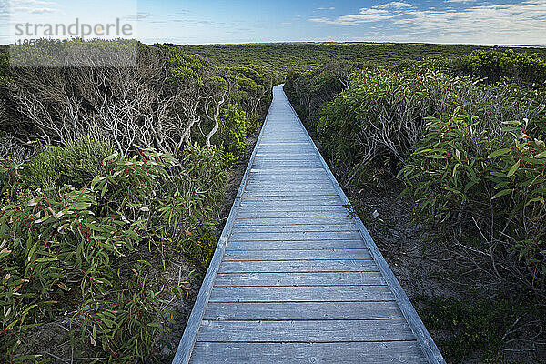 Uferpromenade auf Kangaroo Island; Adelaide  Südaustralien  Australien