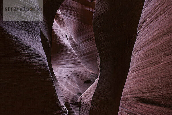 Mystery Canyon in der Nähe von Page  Arizona  und erstaunlicher Ort der Erosion und des roten Sandsteins; Page  Arizona  Vereinigte Staaten von Amerika