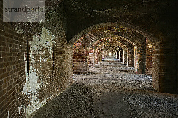 Fort Jefferson  1874 von der Armee aufgegeben  Dry Tortugas National Park  Florida  USA; Florida  Vereinigte Staaten von Amerika