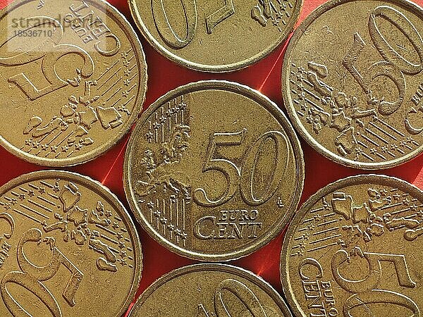 50 Cent Münze  Europäische Union