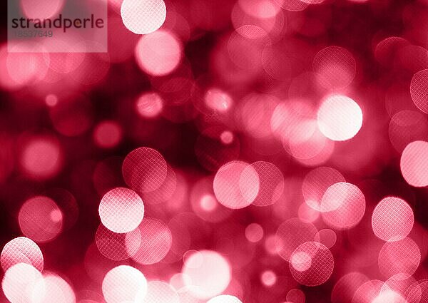 Viva magenta Urlaub Bokeh. Abstrakte Weihnachten Hintergrund