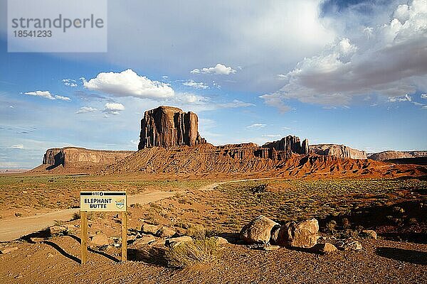 Monument Valley. Navajo-Nation. Elefanten-Butte
