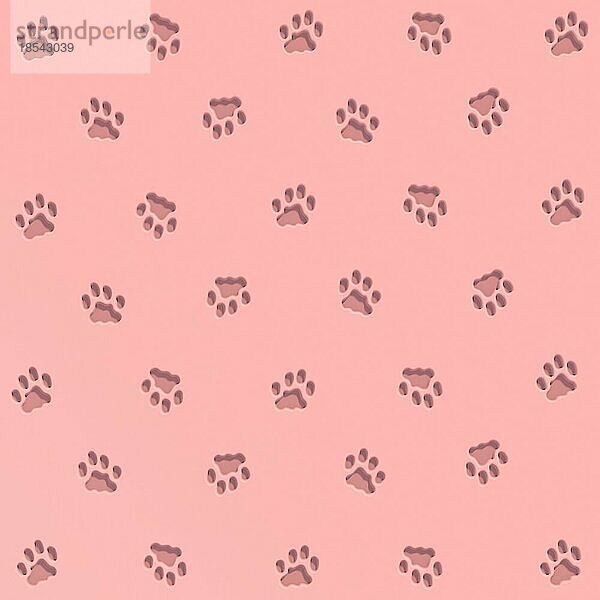 Katzenpfoten  Katzenspuren  Pfoten  Katze  Spur  Katzenspur  Abdruck  Wallpaper  Pfotenabdruck  Template  Quadrat  3D  rosa  Fußspuren  Symbol  Silhouette  Haustier  Füße  Muster  Trampelpfad  quadratisch  pink  Hintergrund  süß  backdrop  stapfen