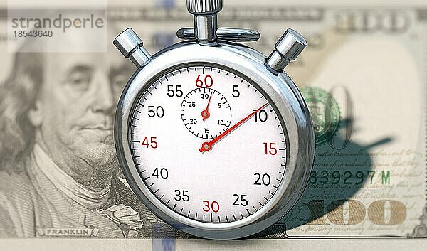 Symbolbild zum Thema Dollar und Zeit