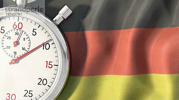 Deutschland - Die Zeit läuft. Germany - time is running out