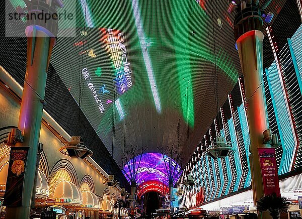 Das Fremont Light Erlebnis in Las Vegas
