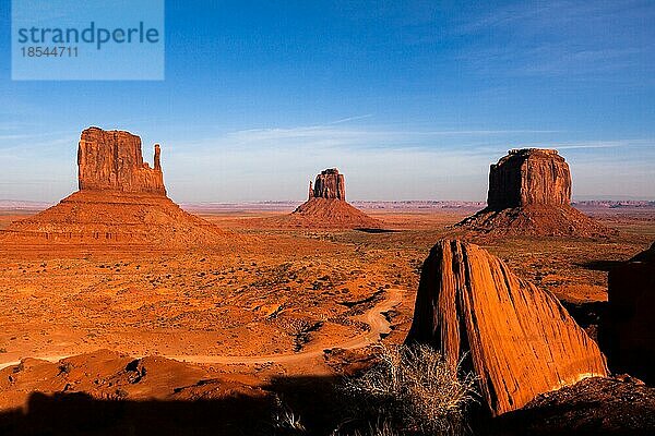 Aussicht auf das Monument Valley Utah USA