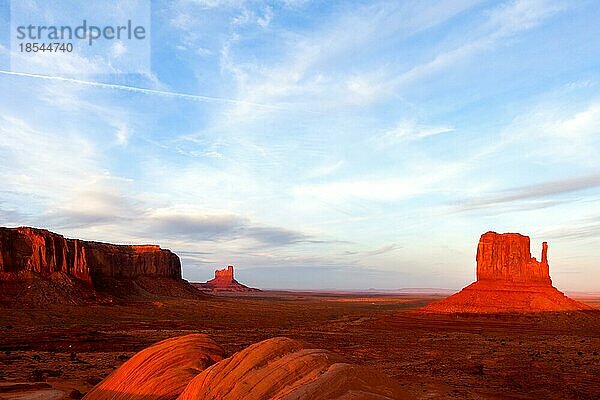 Aussicht auf das Monument Valley Utah USA