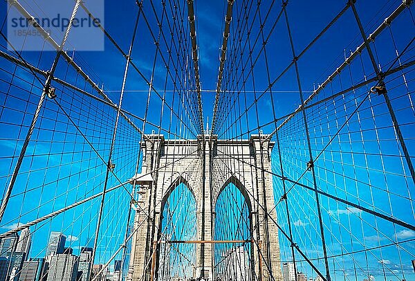 Bild der brooklyn bridge new york