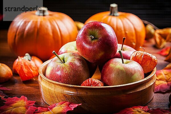 Kürbisse für Thanksgiving und Halloween