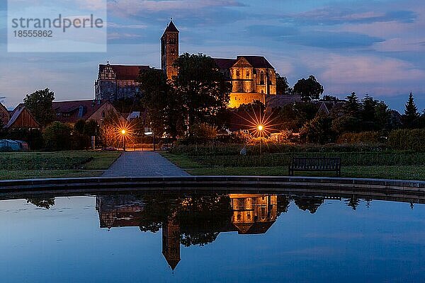 Bilder Abendspaziergang durch die Weltebestadt Quedlinburg harz