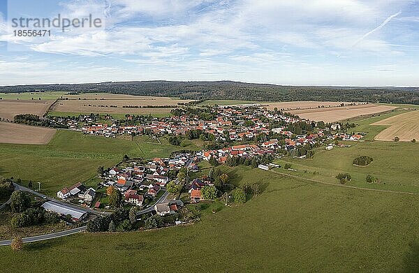 Luftbild Siptenfelde im Harz