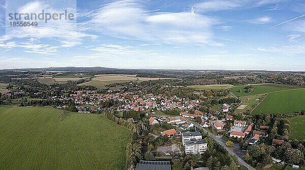 Luftbild von Straßberg Harz