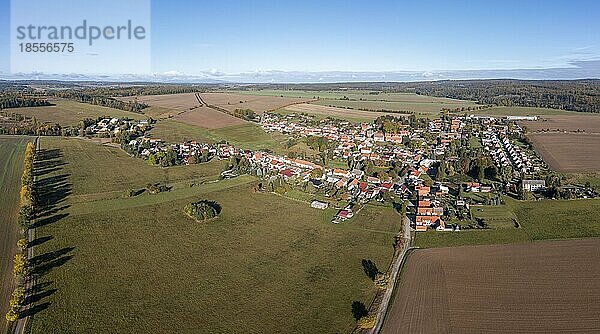 Luftbild Siptenfelde im Harz