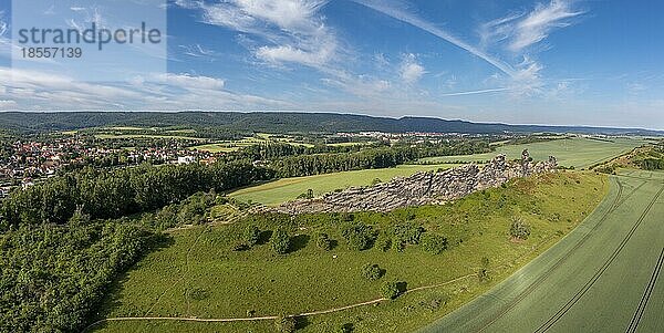 Luftbilder Teufelsmauer Harz