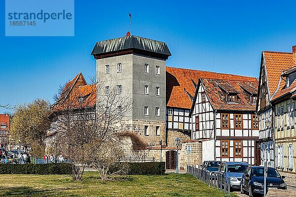 Impressionen aus der Weltkulturerbestadt Quedlinburg am Harz historische Altstadt