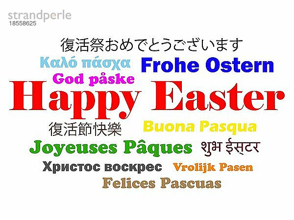 Frohe Ostern in 12 verschiedenen Sprachen