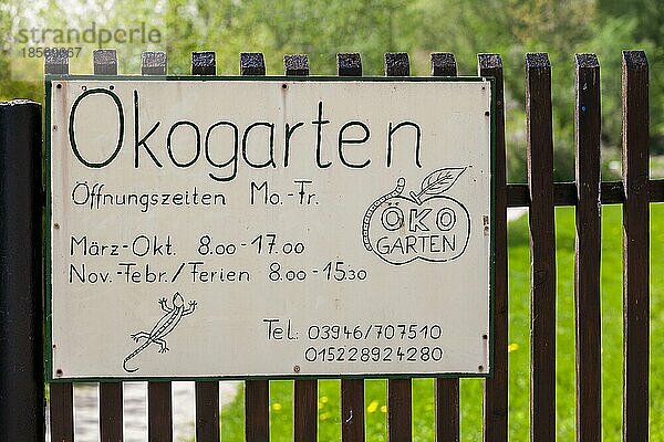Ökogarten Quedlinburg Öffnungszeiten