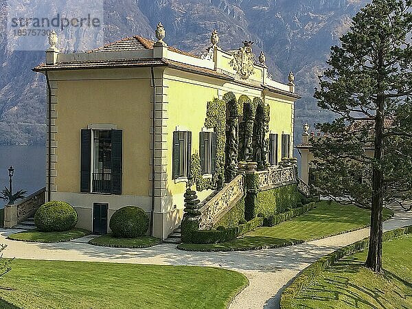 Villa del Balbianello  Drehort für Film James Bond Casino Royal  Halbinsel Lavedo  Lenno  Lago di Como  Comer See  Lombardei  Italien  Europa