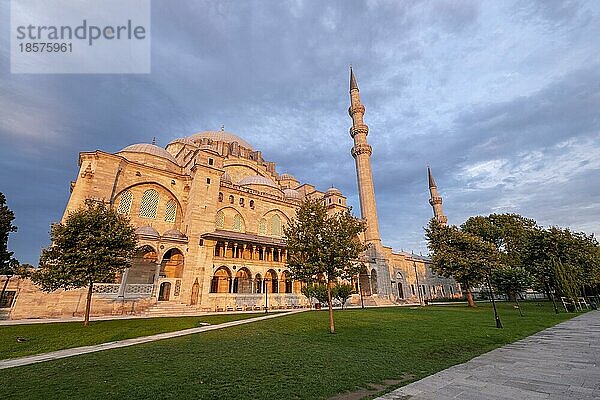 Suleymaniye-Moschee  Istanbul  Türkei  Asien