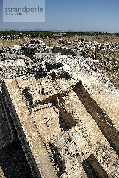 Blaundus Antike Stadt in Usak  Türkei  Asien