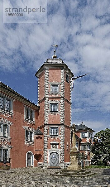 Jupitergigantensäule um 200 n. Chr. (Nachbildung) vor dem Lobdengau-Museum