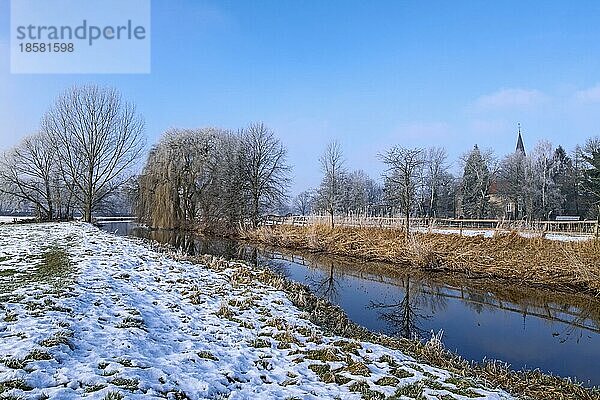 Winter an der Dinkel bei Nienborg