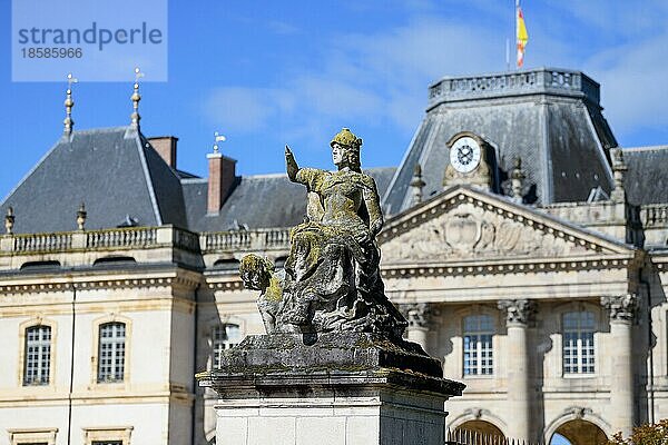 Schloss von Lunéville  ehemals Lünstadt  Detail  Departement Meurthe-et-Moselle  Region Grand Est  Lothringen  Frankreich  Europa