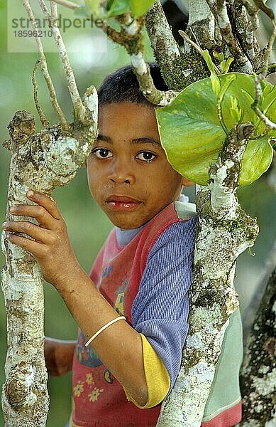 Junge aus Madagaskar